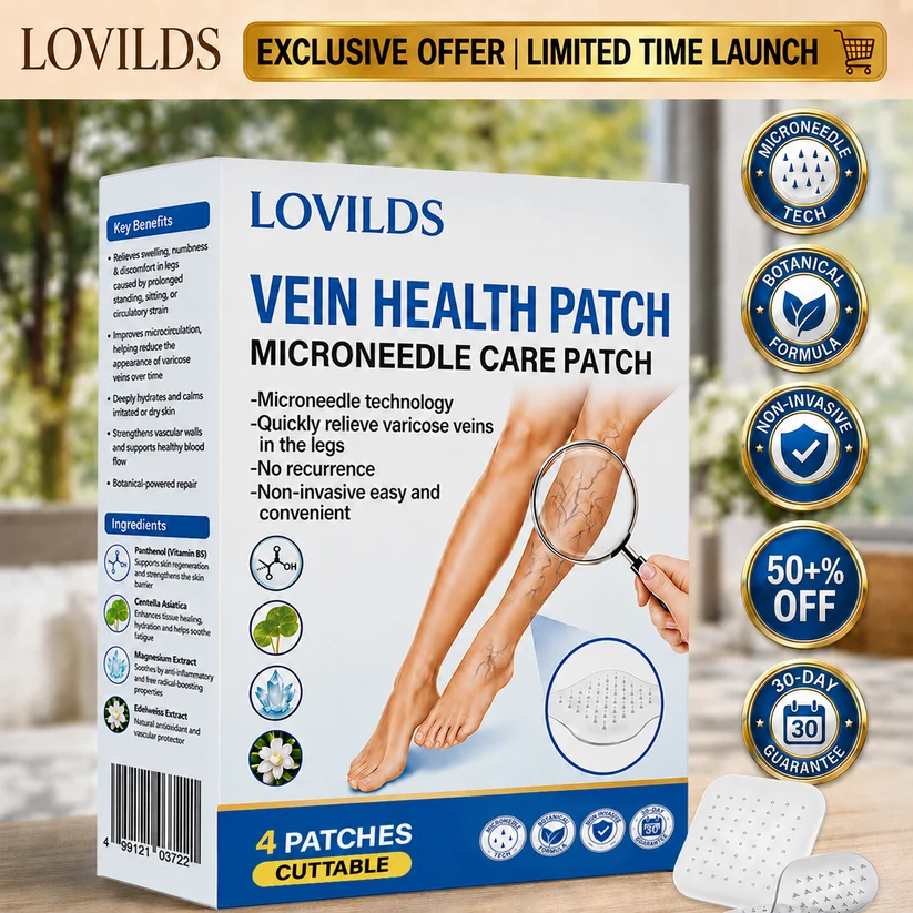 ✨Vorexilglow🧬Vein Health Patch Microneedle Care Patch🩹