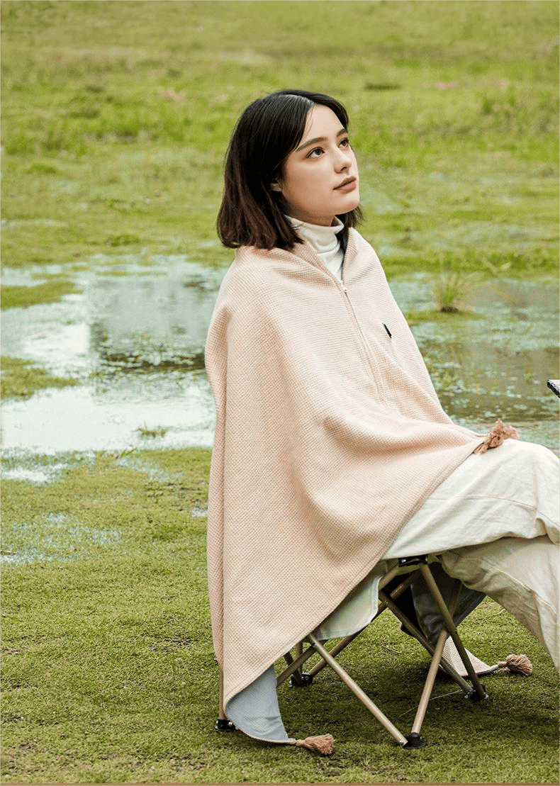 🍂 Thanksgiving & Black Friday Sale — 75% OFF! Portable Heated Blanket Shawl — Cozy Warmth for Mom & Dad