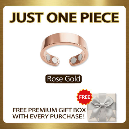 Vorexilglow® Triple-Core Metabolic Magnetic Therapy Ring