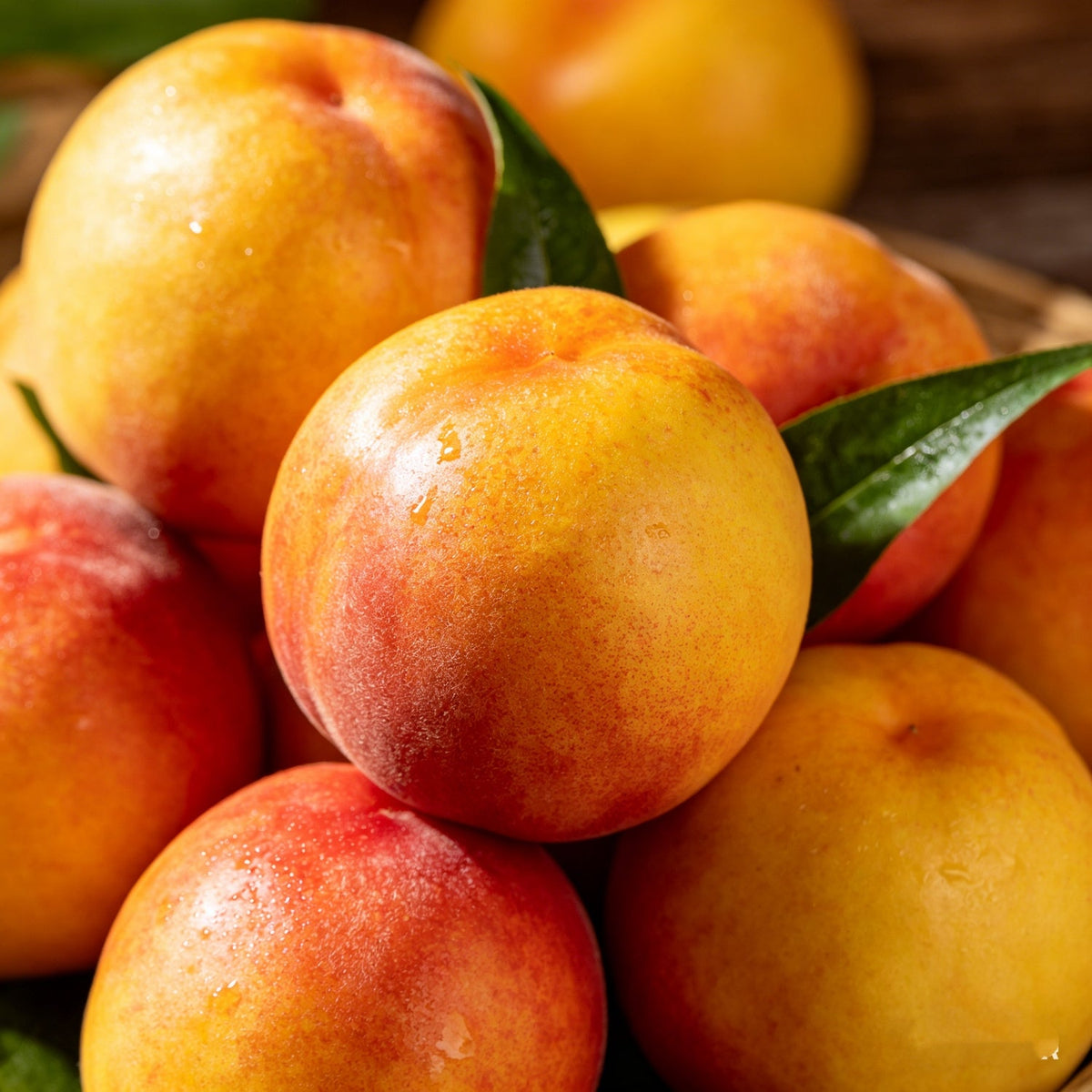 🔥 65K+ SOLD! 🍑 Heirloom "Honey Red" Dwarf Peach Tree Live Seeds