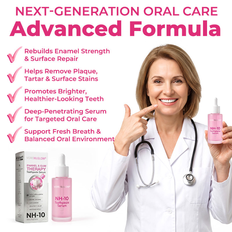 Vorexilglow® Thismile NH-10 Enamel & Gum Support Serum Toothpaste – Advanced Oral Care