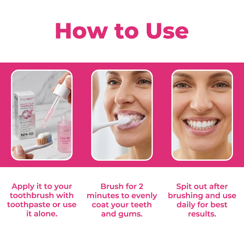 Vorexilglow® Thismile NH-10 Enamel & Gum Support Serum Toothpaste – Advanced Oral Care