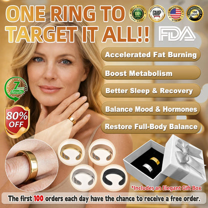 [2026 Breakthrough] 80% OFF ✅ Vorexilglow® Slimming Metabolism Magnetic Therapy Ring – Triple Metabolic Activation in Just 30 Minutes Daily