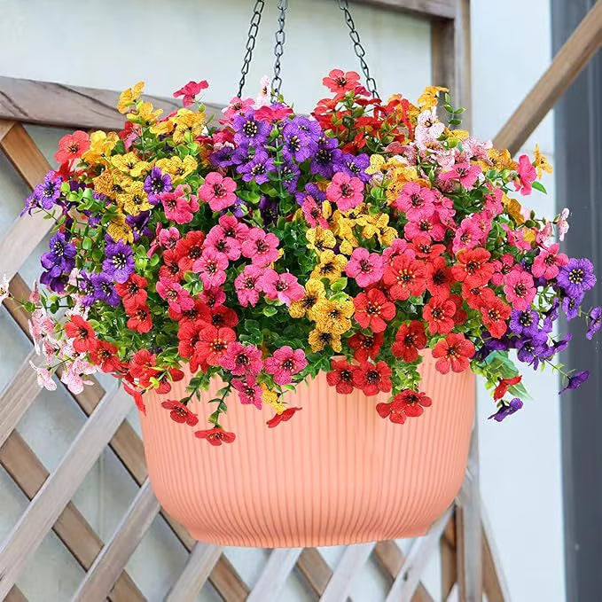 🔥Last day- of the promotion!  UV-resistant & waterproof artificial flower decorations for indoor and outdoor use.