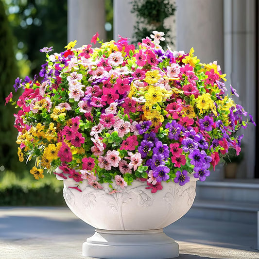 🔥Last day- of the promotion!  UV-resistant & waterproof artificial flower decorations for indoor and outdoor use.