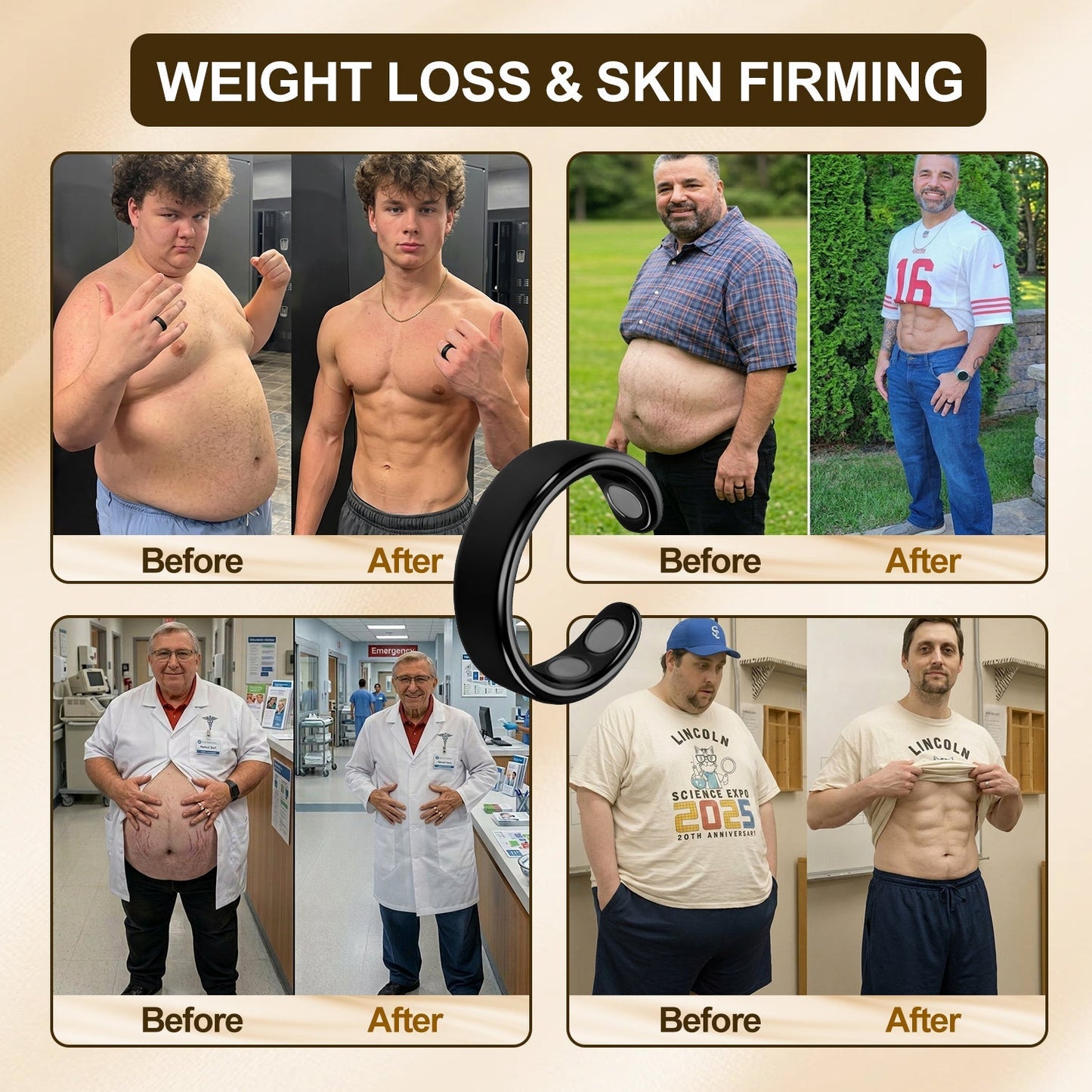 [2026 Breakthrough] 80% OFF ✅ Vorexilglow® Slimming Metabolism Magnetic Therapy Ring – Triple Metabolic Activation in Just 30 Minutes Daily