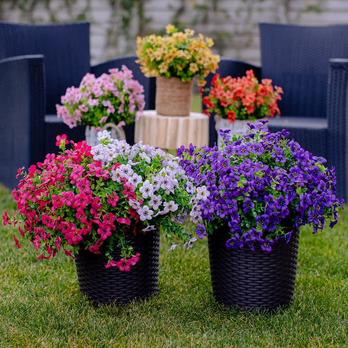 🔥Last day- of the promotion!  UV-resistant & waterproof artificial flower decorations for indoor and outdoor use.