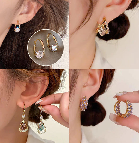 🎁 Histone Lymphatic MagneTherapy Germanium Earrings