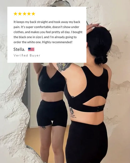 🔥LAST DAY PROMOTION 🔥- 50% OFF Front Closure Cross-Back Wireless Posture Bra