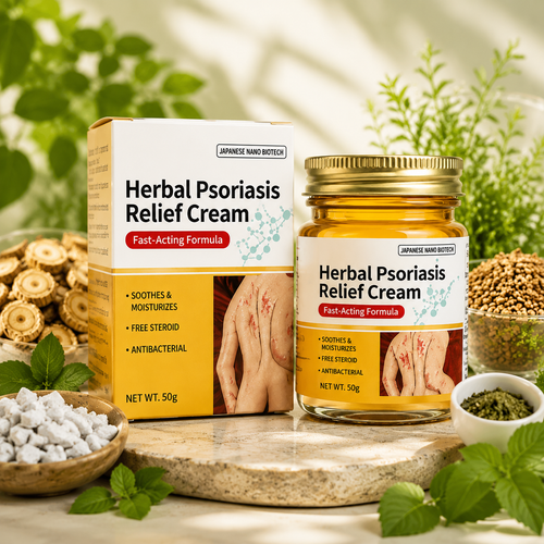 Herbal Psoriasis & Eczema Relief Skin Cream-US