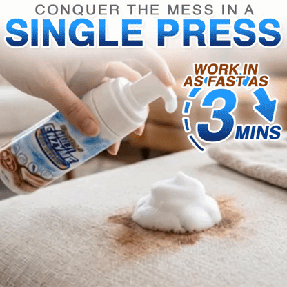 ✨Vorexilglow™ Multi-Enzyme Foam Cleaner🫧 | Dissolves Grease, Grime, Food Stains & Everyday Messes | No-Scrub Spray-and-Wipe Formula | Gentle Multi-Surface Cleaner for Kitchen, Bathroom, Sofa & Car