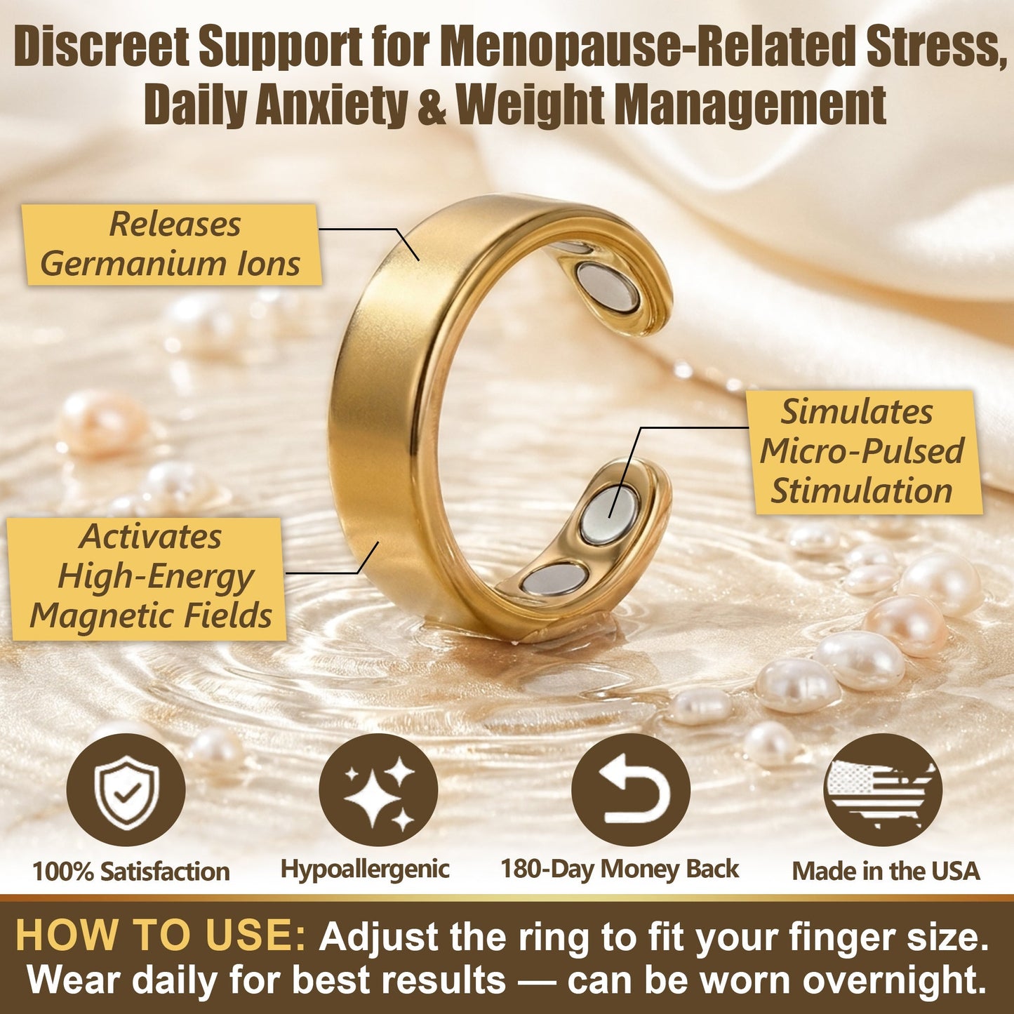 [2026 Breakthrough] 80% OFF ✅ Vorexilglow® Slimming Metabolism Magnetic Therapy Ring – Triple Metabolic Activation in Just 30 Minutes Daily