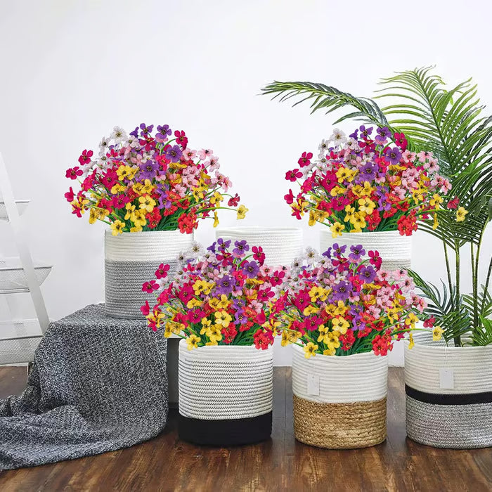 🔥Last day- of the promotion!  UV-resistant & waterproof artificial flower decorations for indoor and outdoor use.