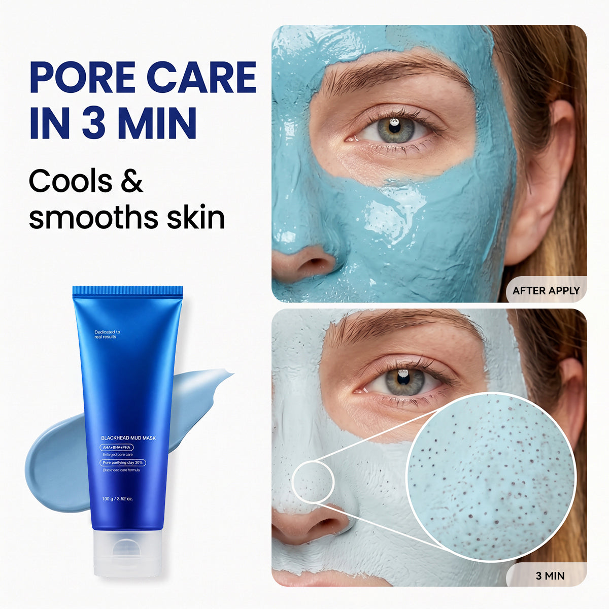 Zero Pores Blackhead Mud Mask-Free Pore Brush