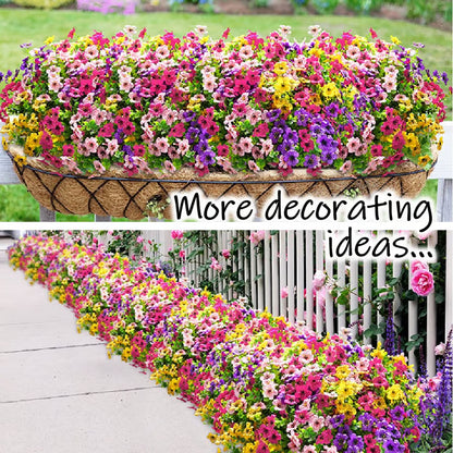 🔥Last day- of the promotion!  UV-resistant & waterproof artificial flower decorations for indoor and outdoor use.