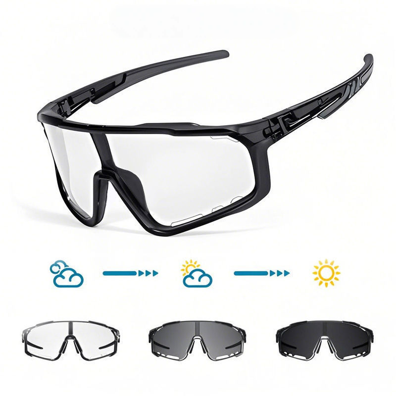 Photochromic UV Protection Sports Sunglasses