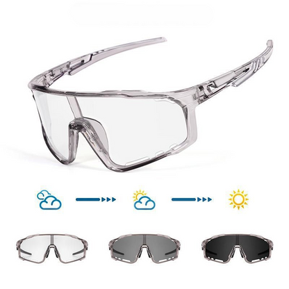 Photochromic UV Protection Sports Sunglasses