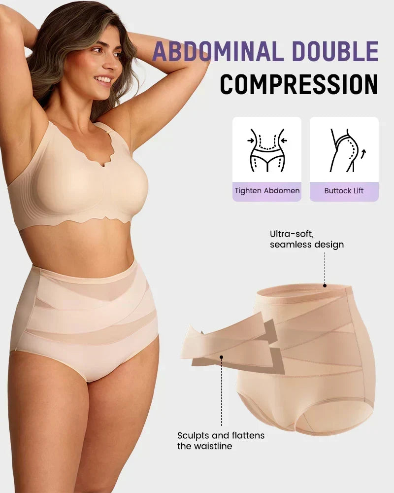 🌸 Last Day! Plus-Size Tummy Control Panties for a Smooth, Confident Look ✨