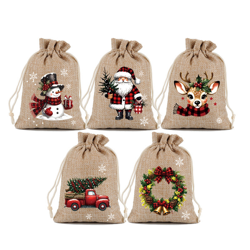 🎁 Skip Messy Wrapping This Christmas! These Cute Drawstring Gift Bags Save Time
