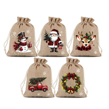 🎁 Skip Messy Wrapping This Christmas! These Cute Drawstring Gift Bags Save Time