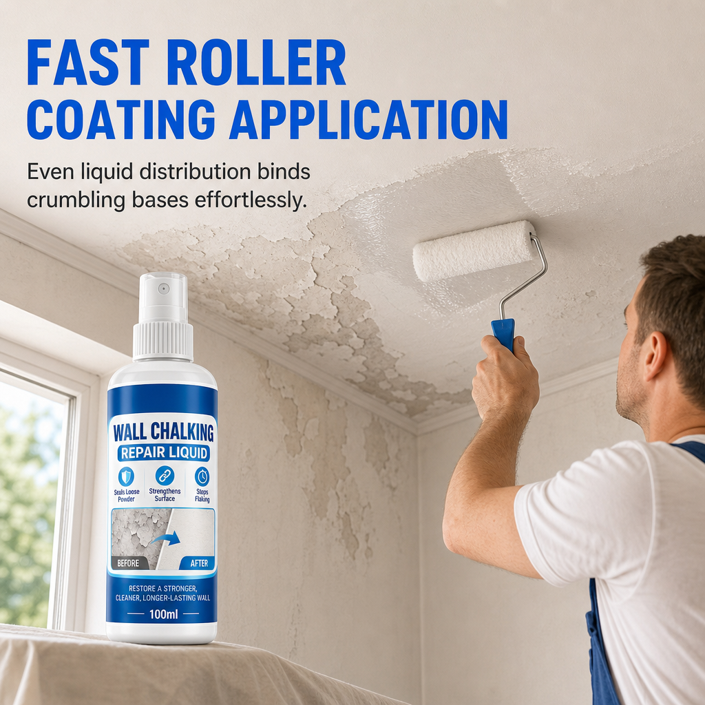 🏠 Tired of Cracked Walls? This Easy Repair Solution Makes Them Look New Again!
