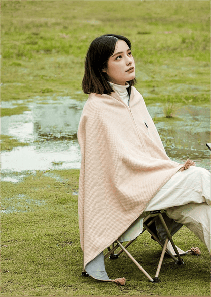 🍂 Thanksgiving & Black Friday Sale — 75% OFF! Portable Heated Blanket Shawl — Cozy Warmth for Mom & Dad